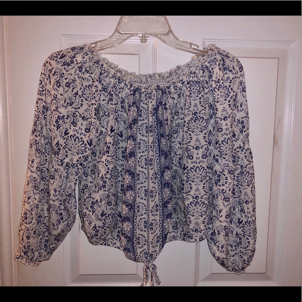 Off the shoulder top